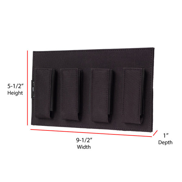 Ambidextrous Magnetic In-The-Pocket Mag Holder – Medium Size, Steel, Fits 9mm/.40SW Pistol Magazines