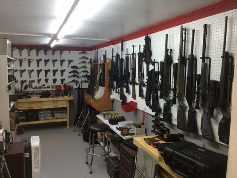 Vertical Gun Rack