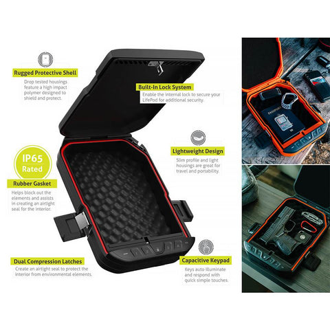 LifePod 1.0 _ Vaultek LifePod - Weather Resistant Lockable Storage