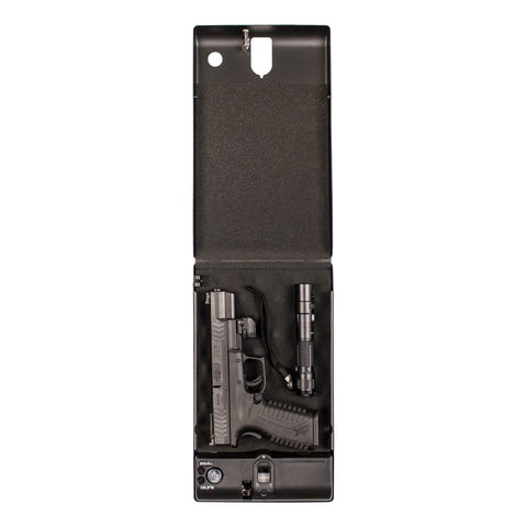 SPS-04B - Small Pistol Safe - Biometric Lock - 12.6" Length