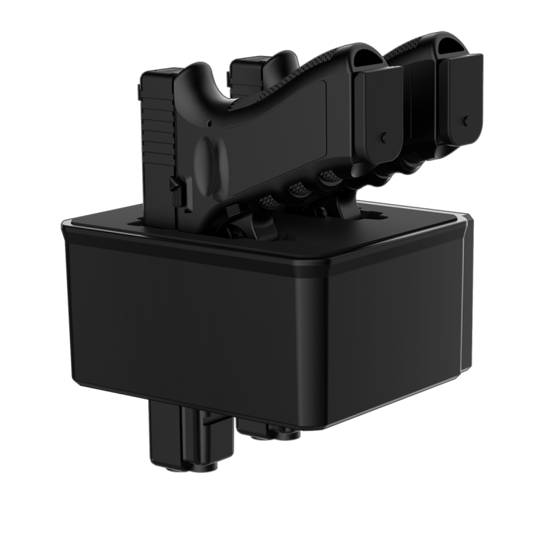 RS-PR-B __ RS500i Twin Pistol/AR Magazine Rack (Door)
