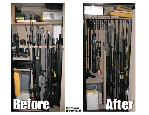 Gun Storage Solutions-Rifle Rod Starter Kit (10 Rods)